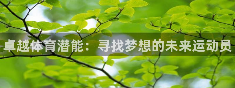 卓越体育潜能：寻找梦想的未来运动员